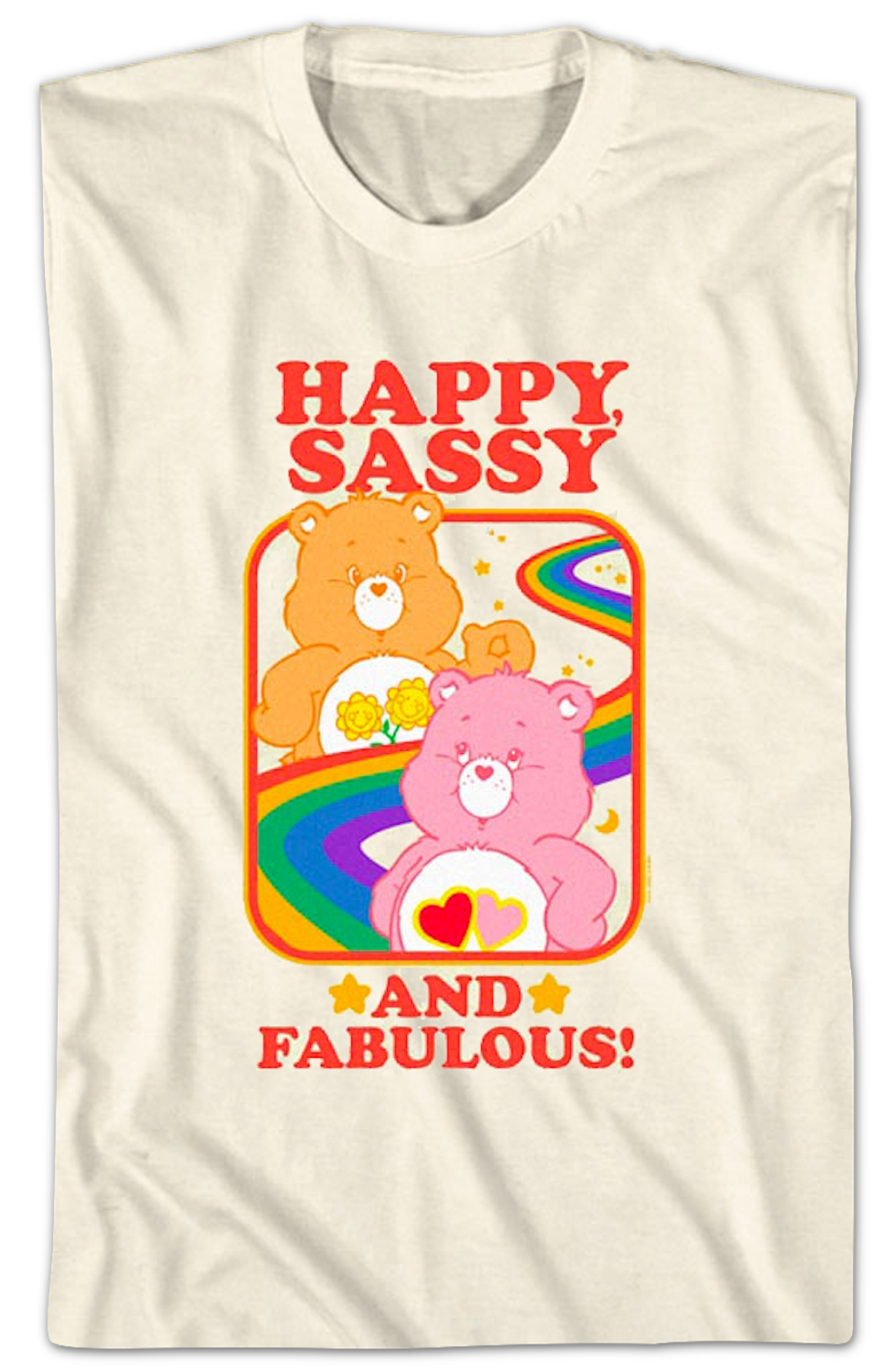 Happy, Sassy And Fabulous Care Bears T-Shirt product image 2