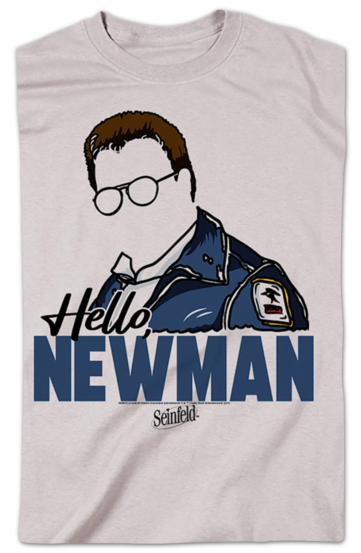 Hello Newman Outline Seinfeld T-Shirt product image 2