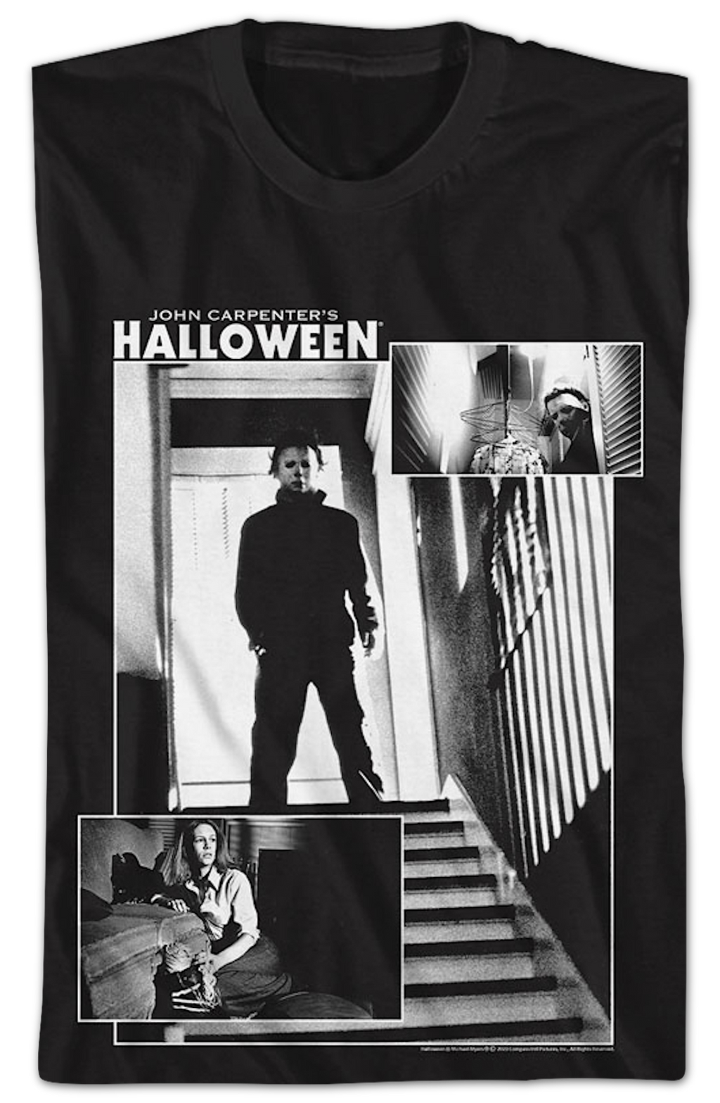 Hide And Seek Collage Halloween T-Shirt product image 2