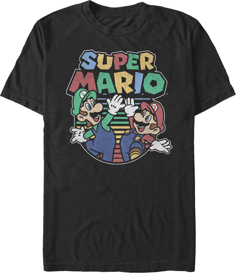 High Five Super Mario Bros. T-Shirt product image 1