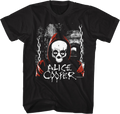 Hooded Skull Alice Cooper T-Shirt product image 1