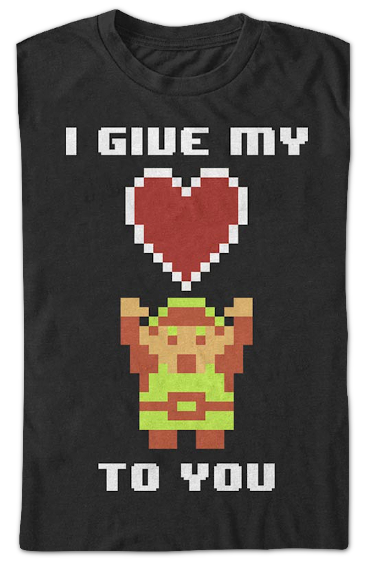 I Give My Heart To You Legend of Zelda T-Shirt product image 2