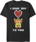 I Give My Heart To You Legend of Zelda T-Shirt product image 1