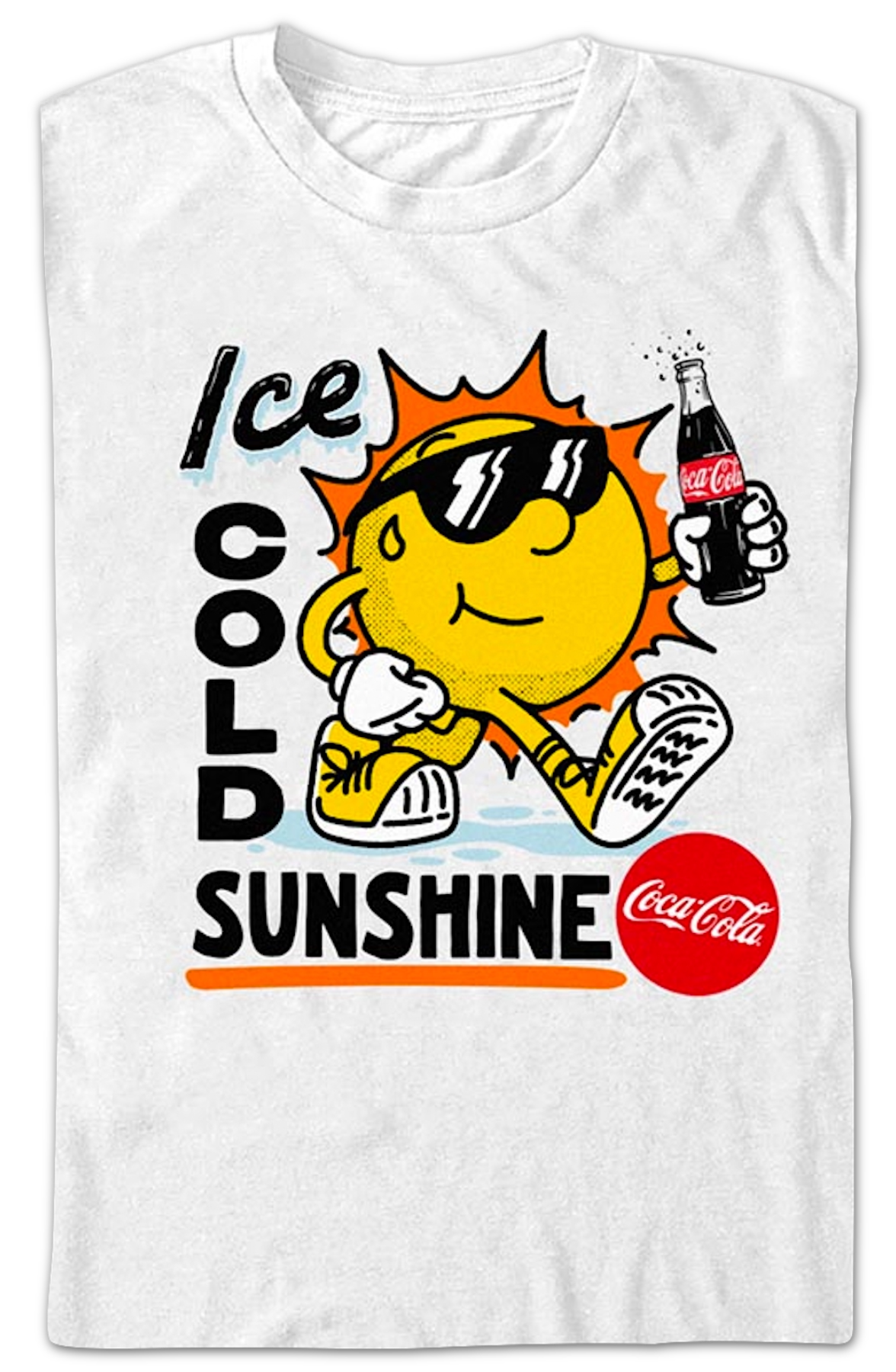Ice Cold Sunshine Coca-Cola T-Shirt product image 2