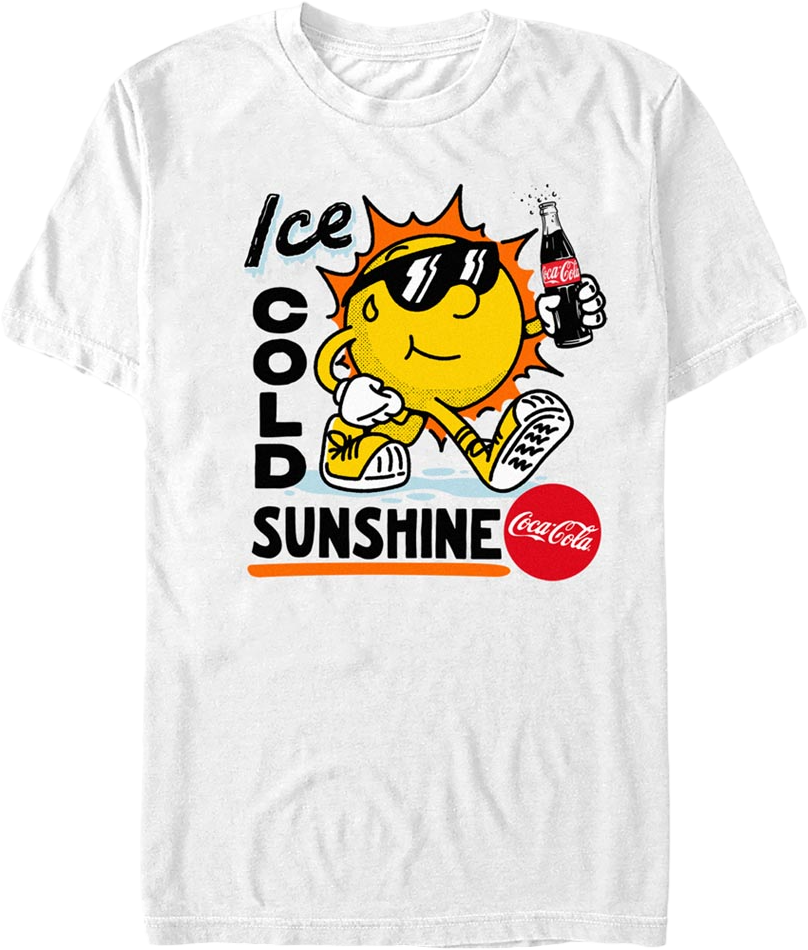 Ice Cold Sunshine Coca-Cola T-Shirt product image 1