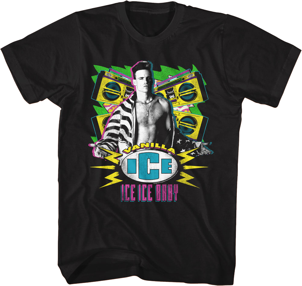 Ice Baby Stereos Vanilla T-Shirt product image 1