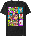 Iconic Character Blocks Super Mario Bros. T-Shirt product image 1