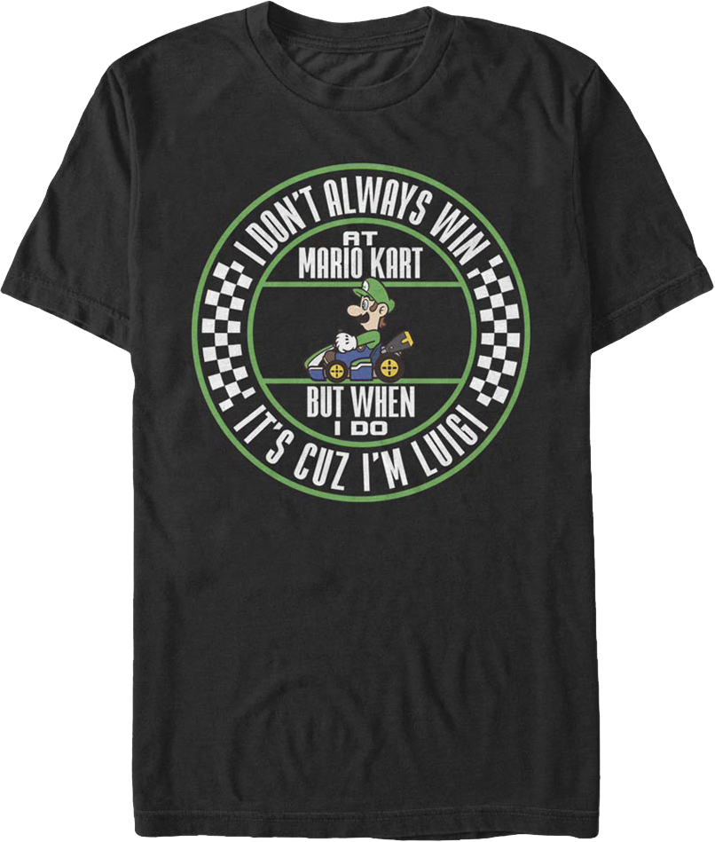 I'm Luigi Mario Kart T-Shirt product image 1