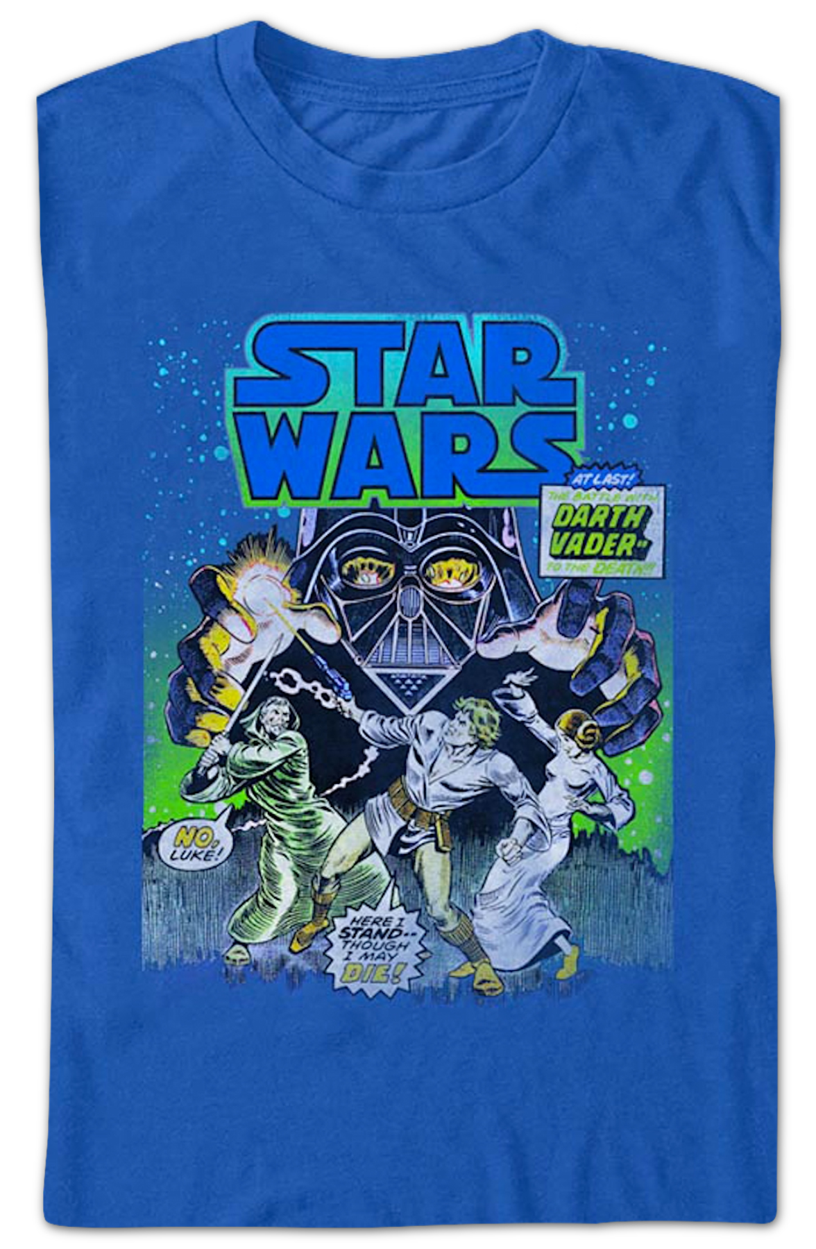In Battle With Darth Vader Star Wars T-Shirt product image 2
