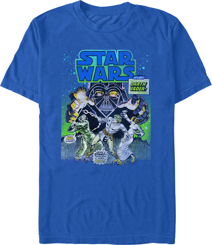 In Battle With Darth Vader Star Wars T-Shirt product image 1