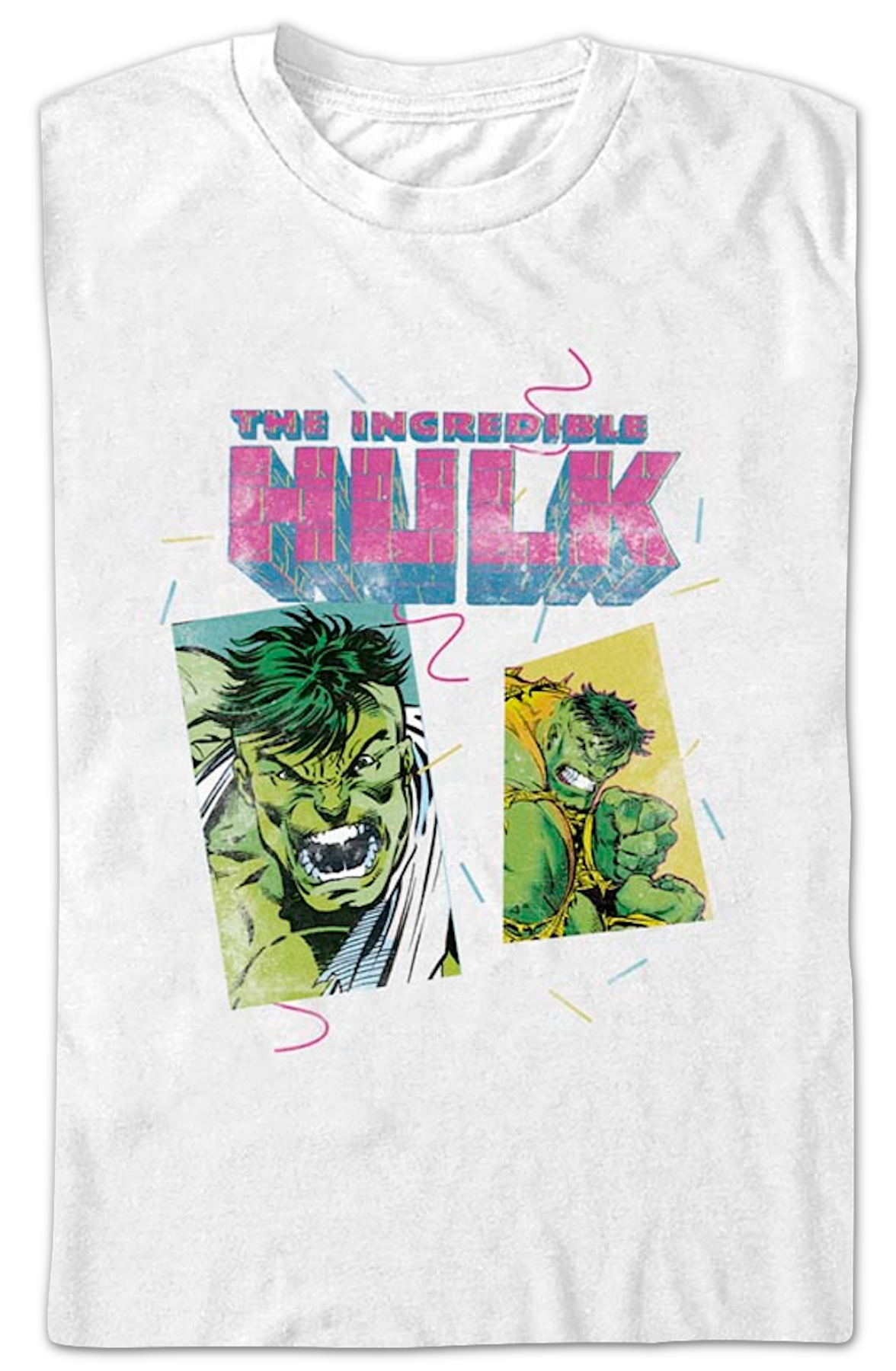 Incredible Hulk Retro 90s Marvel Comics T-Shirt product image 2