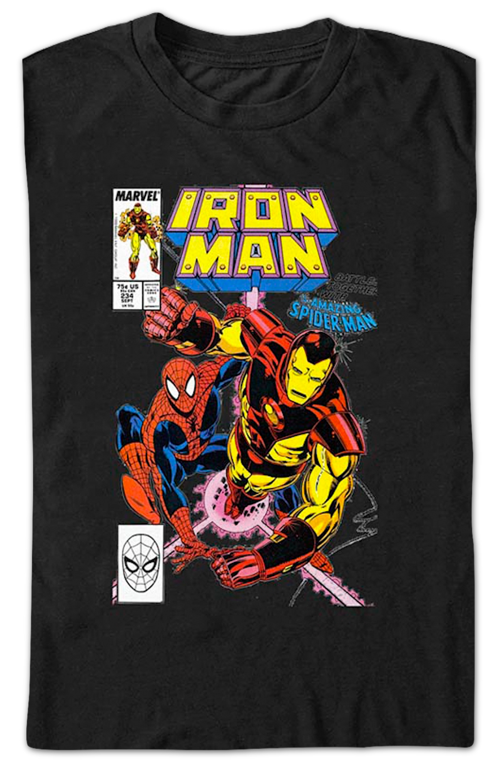 Iron Man Battles Together With Spider-Man Marvel Comics product image 2
