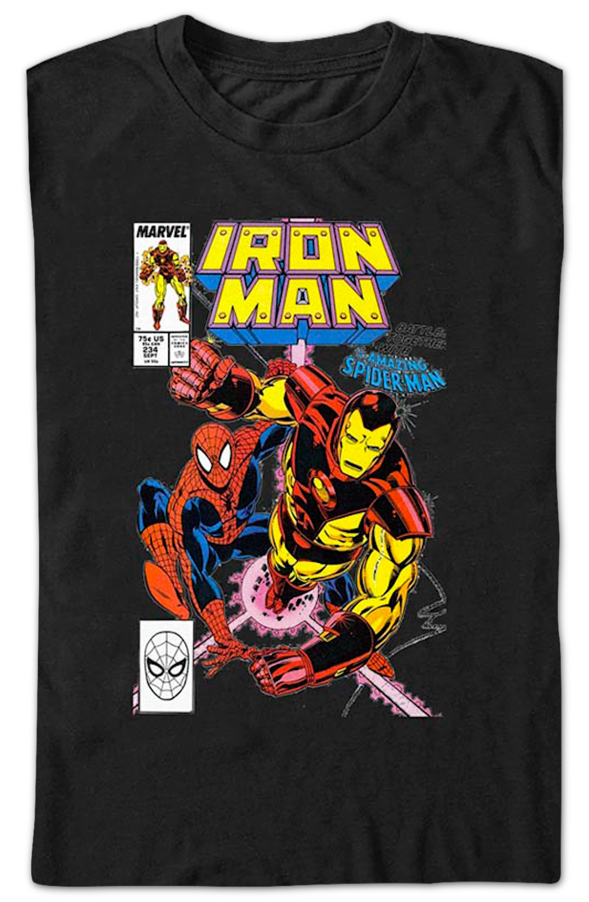 Iron Man Battles Together With Spider-Man Marvel Comics product image 2