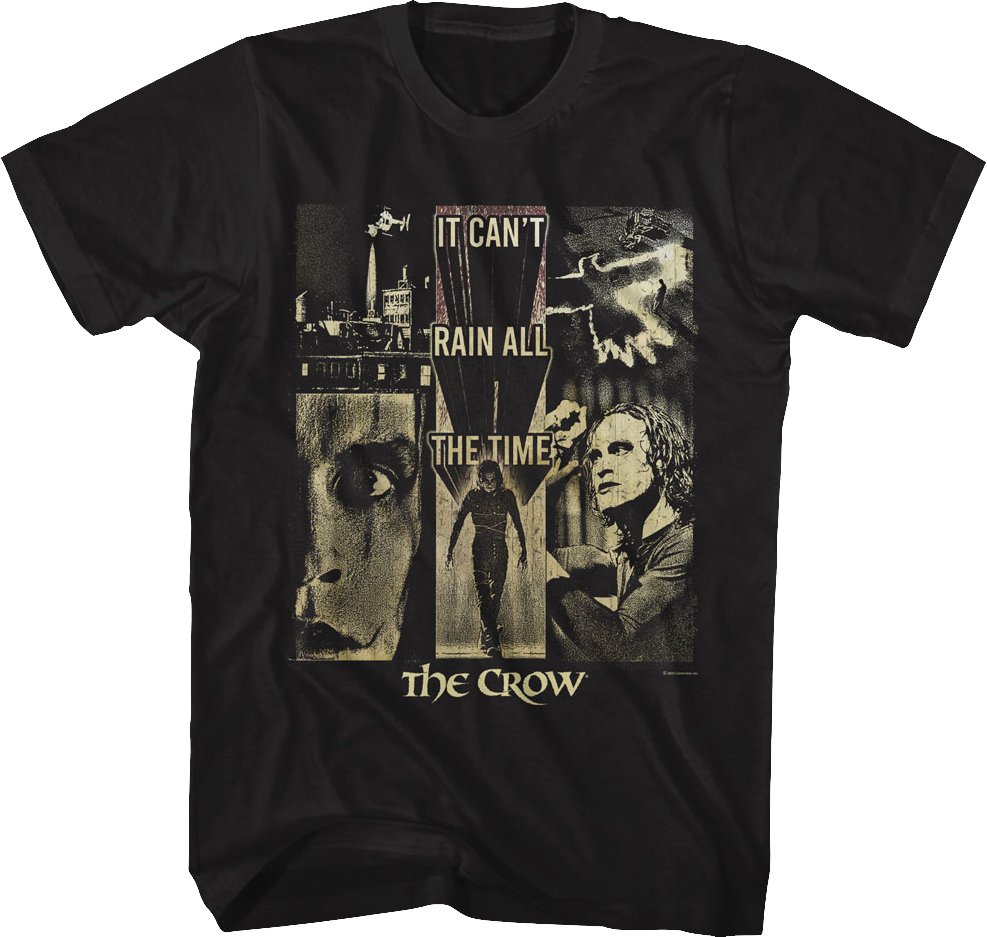 It Can't Rain All The Time Collage Crow T-Shirt product image 1