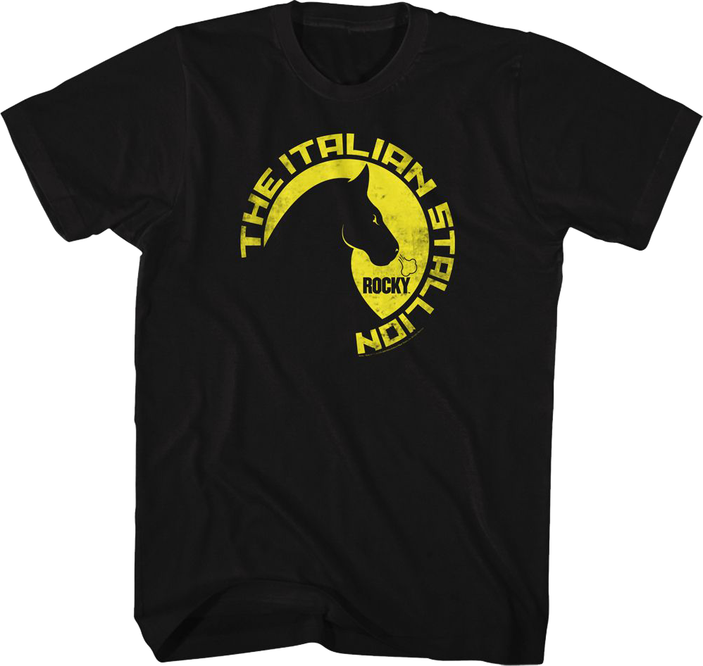 Italian Stallion Circle Logo Rocky T-Shirt product image 1