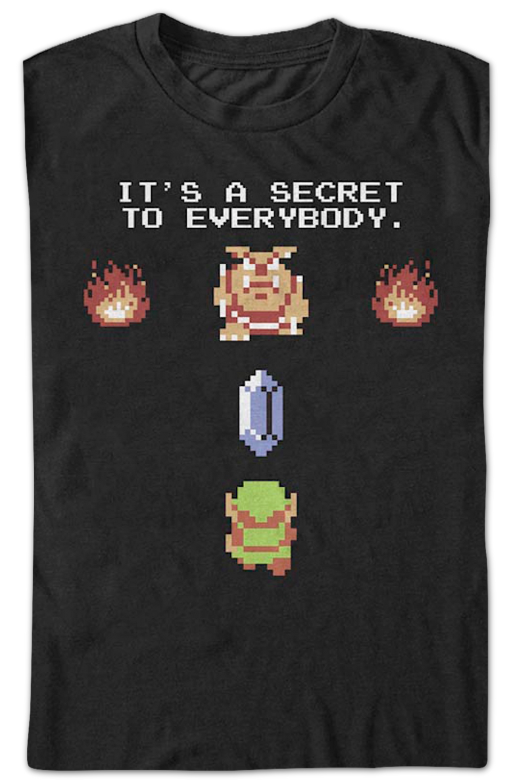 It's A Secret To Everybody Legend Of Zelda T-Shirt product image 2