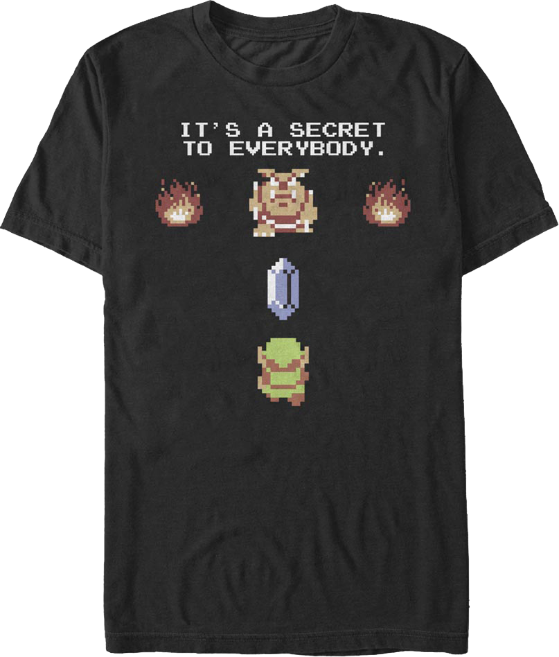 It's A Secret To Everybody Legend Of Zelda T-Shirt product image 1