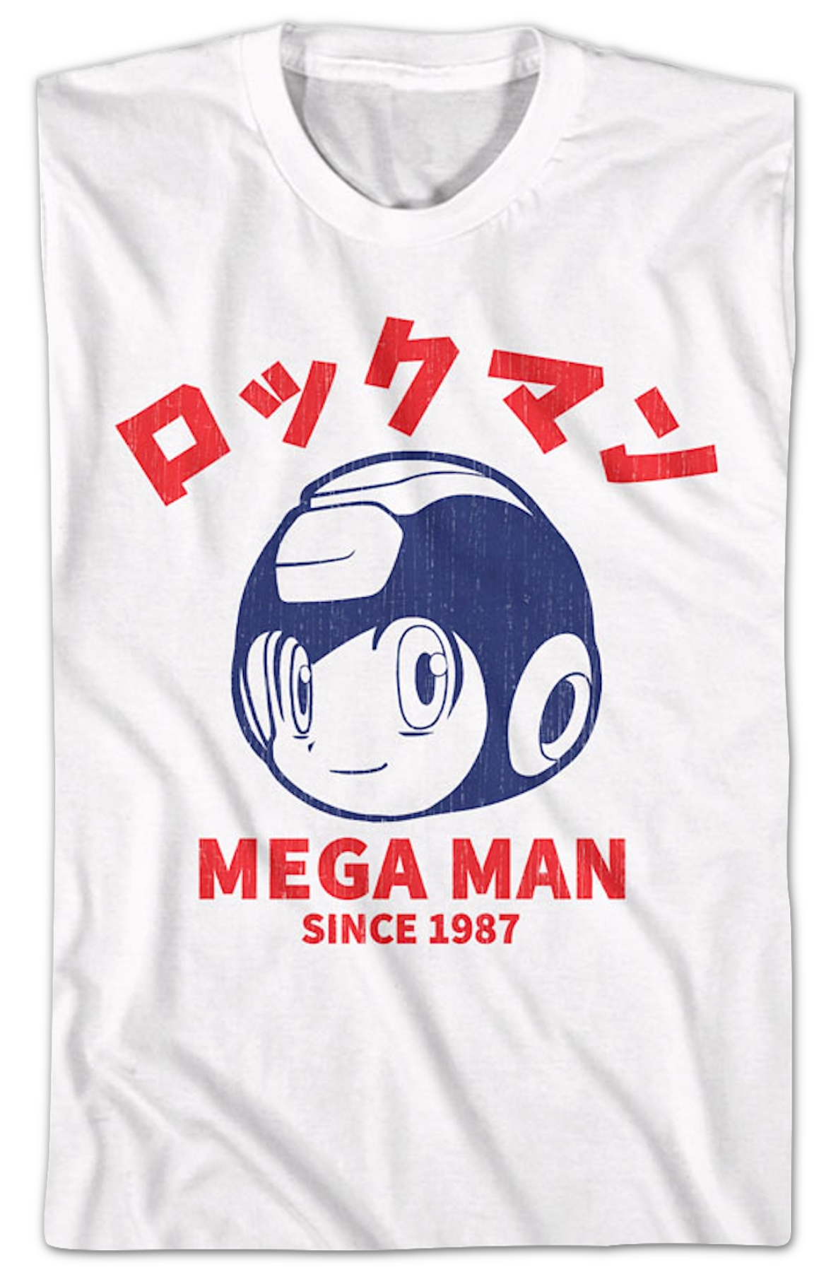 Japanese Text 1987 Mega Man T-Shirt product image 2