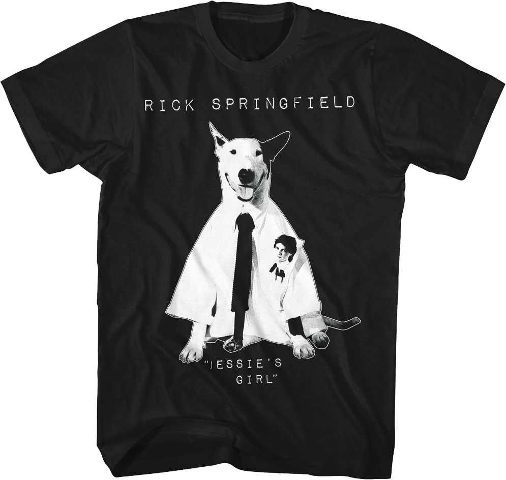 Jessie's Girl Working Class Dog Rick Springfield T-Shirt product image 1