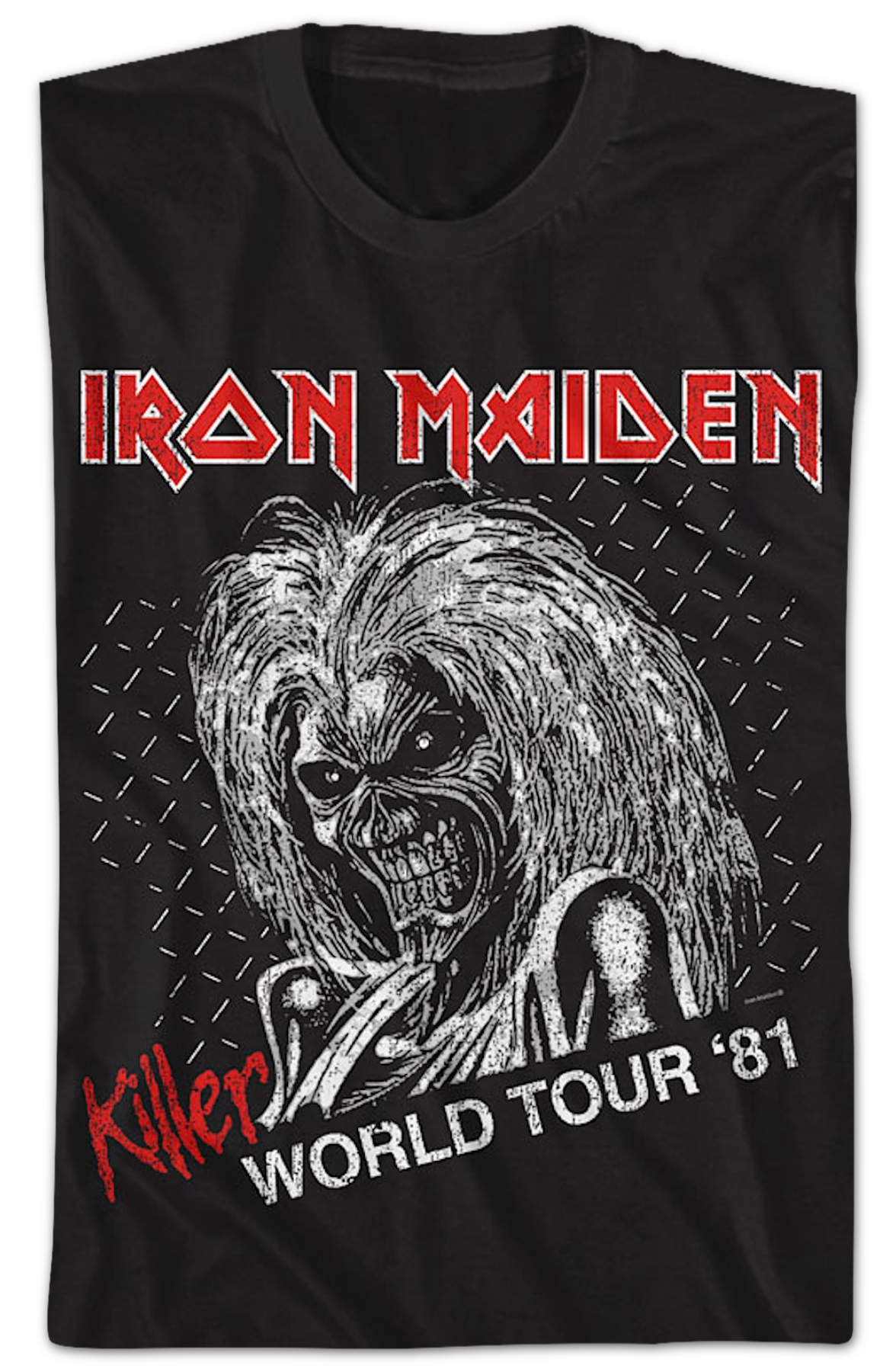 Killer World Tour '81 Iron Maiden T-Shirt product image 2