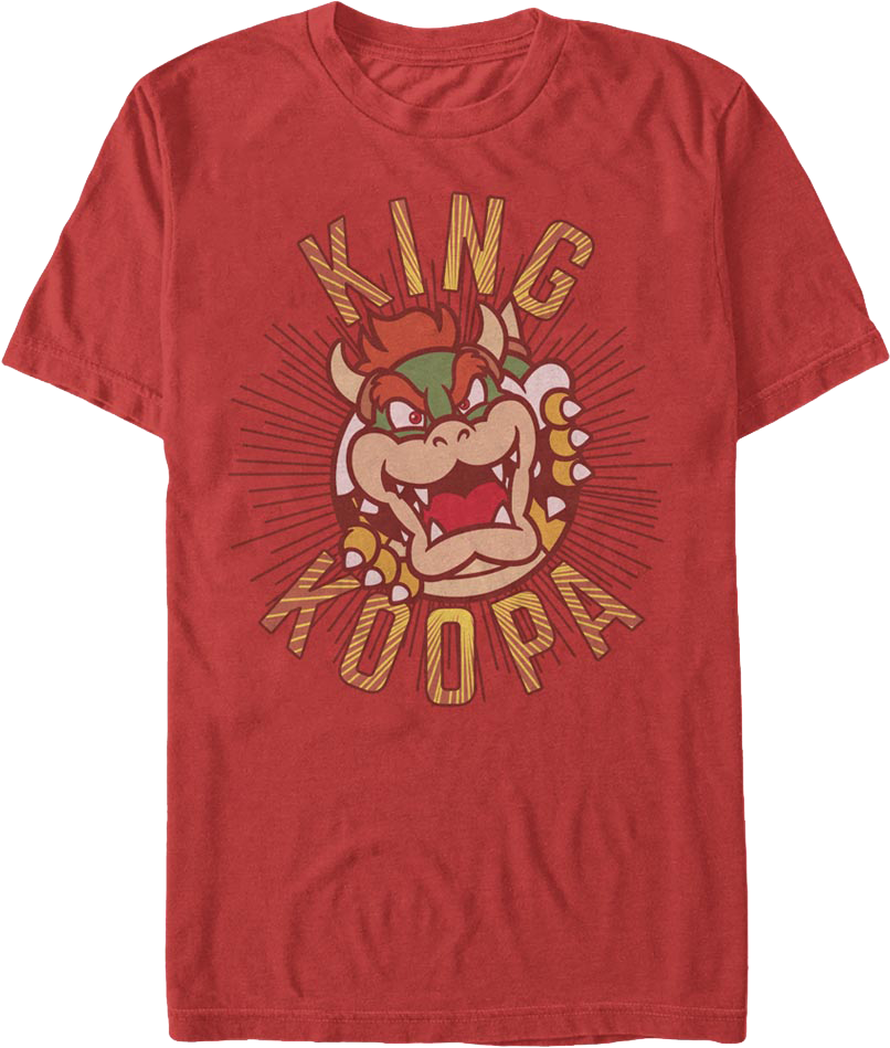 King Koopa Super Mario Bros. T-Shirt product image 1