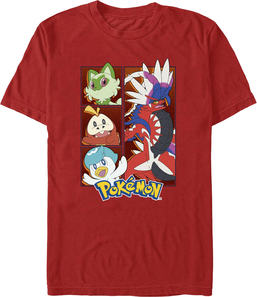Koraidon Group Pokemon T-Shirt product image 1