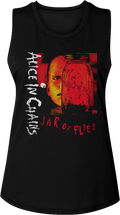 Ladies Jar Of Flies Alice In Chains Muscle Tank Top