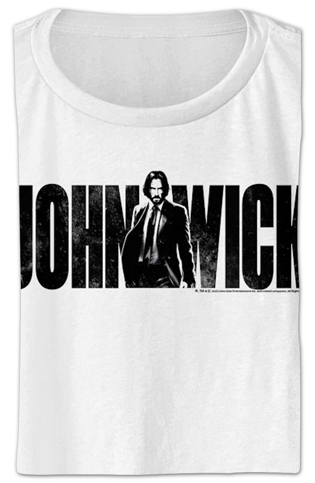 Ladies John Wick Crop Top