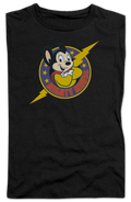 Ladies Lightning Bolt Mighty Mouse Shirt product image 1