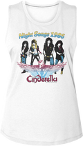 Ladies Night Songs 1986 Cinderella Muscle Tank Top