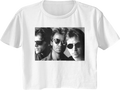 Ladies Shades The Police Crop Top