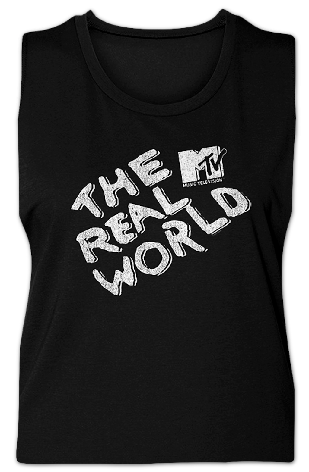 Ladies The Real World MTV Muscle Tank Top