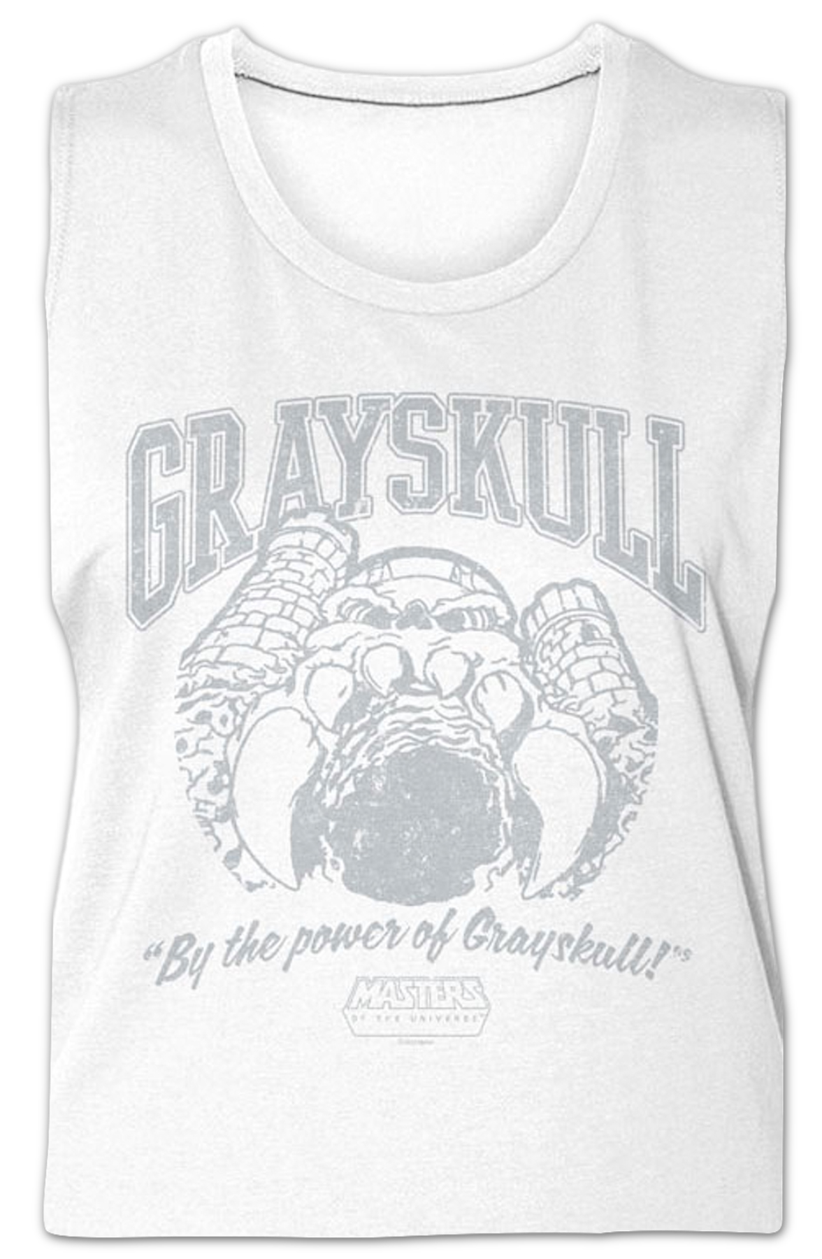 Ladies Vintage Grayskull Masters of the Universe Muscle Tank Top