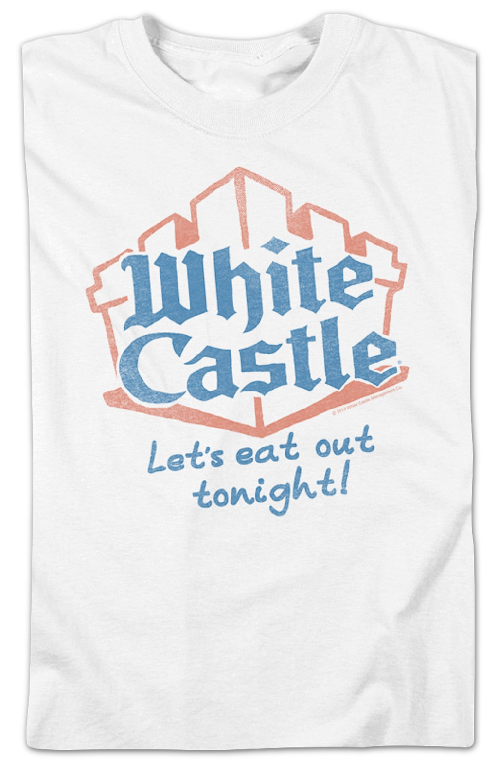 Let's Eat Out Tonight White Castle T-Shirt product image 2