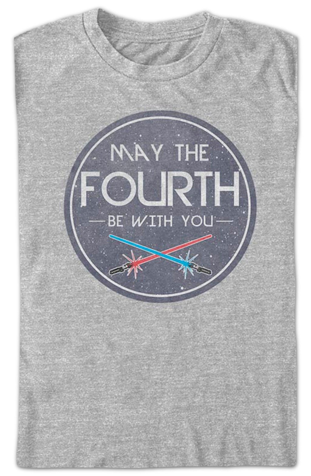 Lightsabers May The Fourth Be With You Star Wars T-Shirt product image 2