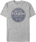 Lightsabers May The Fourth Be With You Star Wars T-Shirt product image 1