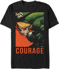 Link Courage Portrait Legend of Zelda T-Shirt product image 1