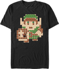 Link Overworld Map Legend of Zelda T-Shirt product image 1