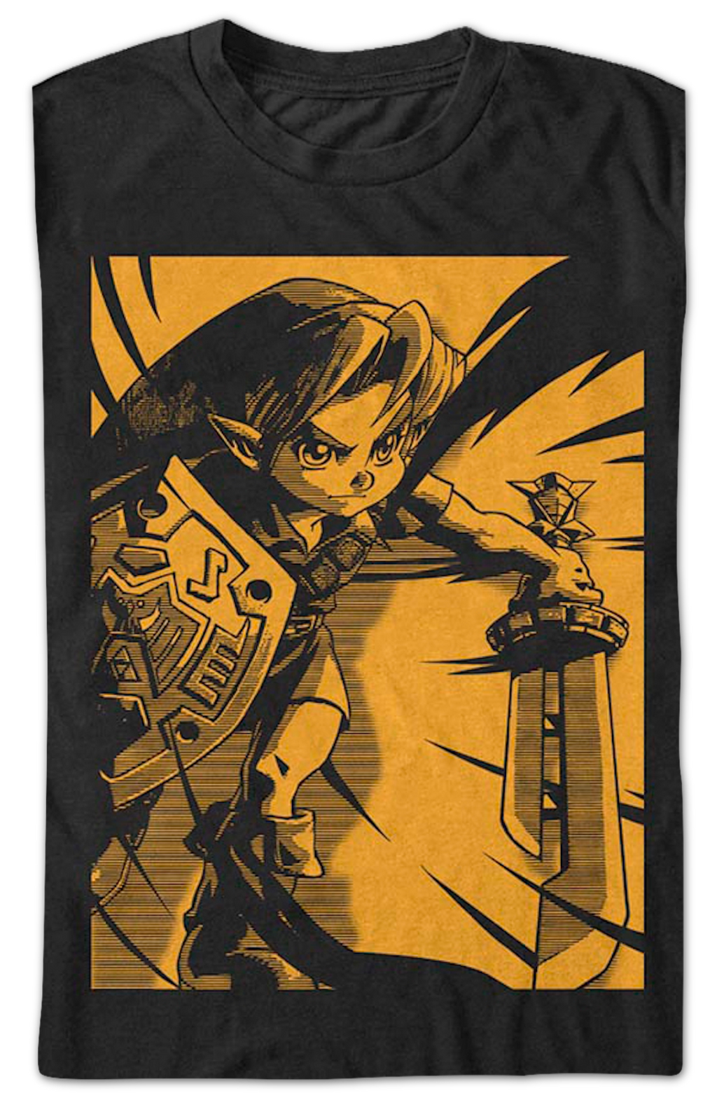 Link Wind Cutter Legend of Zelda T-Shirt product image 2