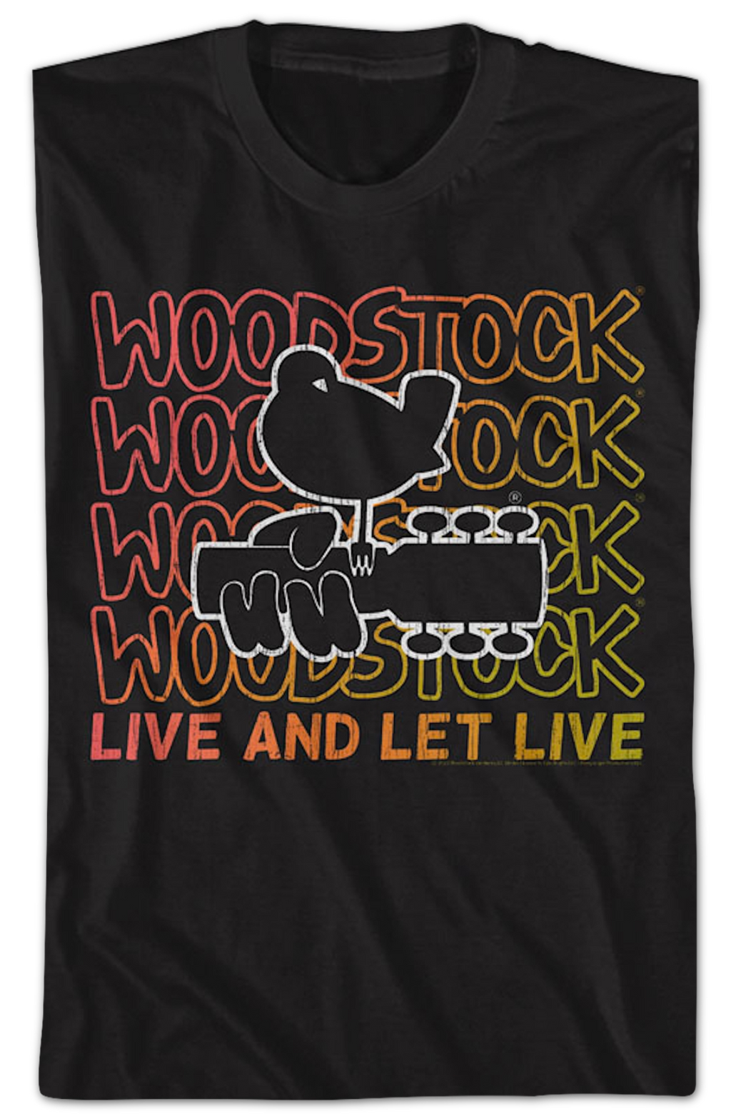 Live And Let Woodstock T-Shirt product image 2