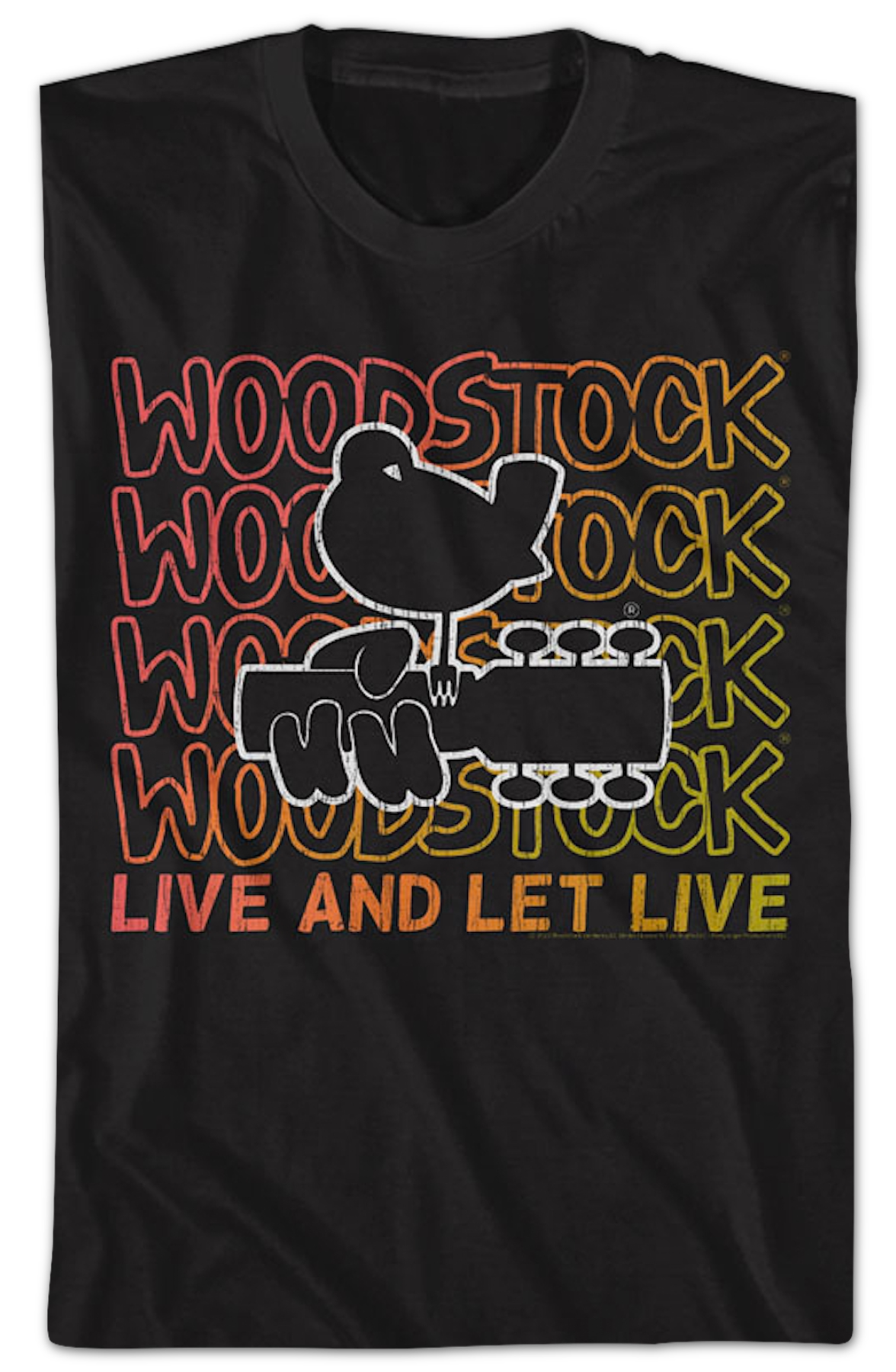 Live And Let Woodstock T-Shirt product image 2