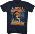 Live In Concert Jimi Hendrix T-Shirt product image 1