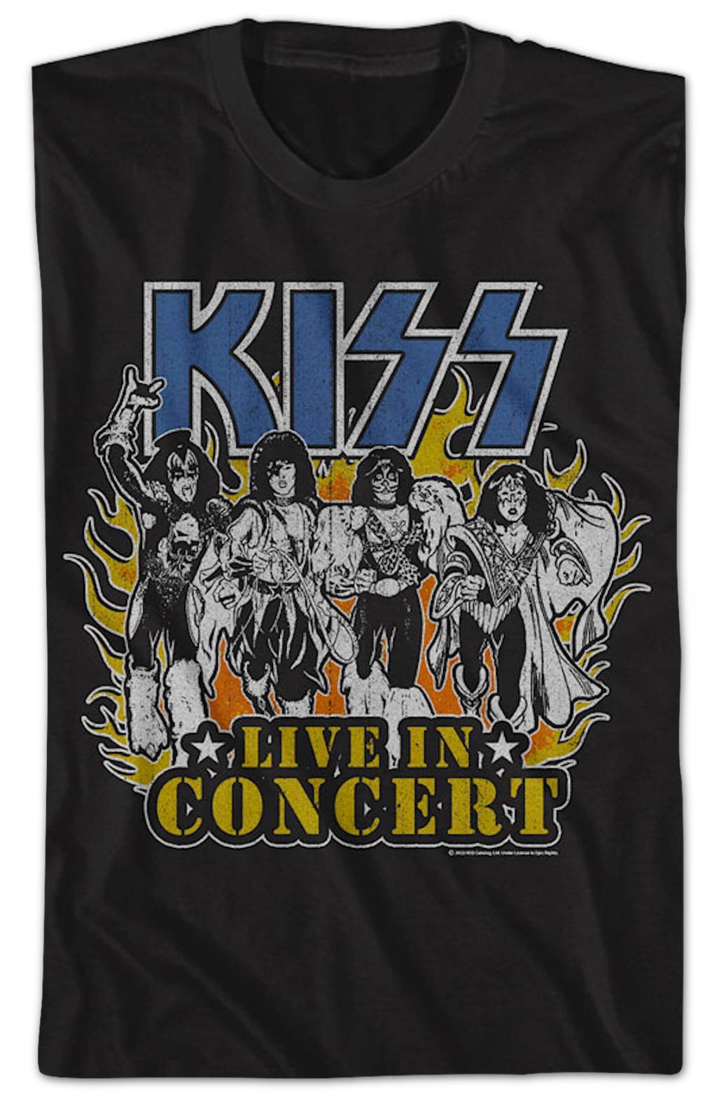 Live In Concert KISS T-Shirt product image 2
