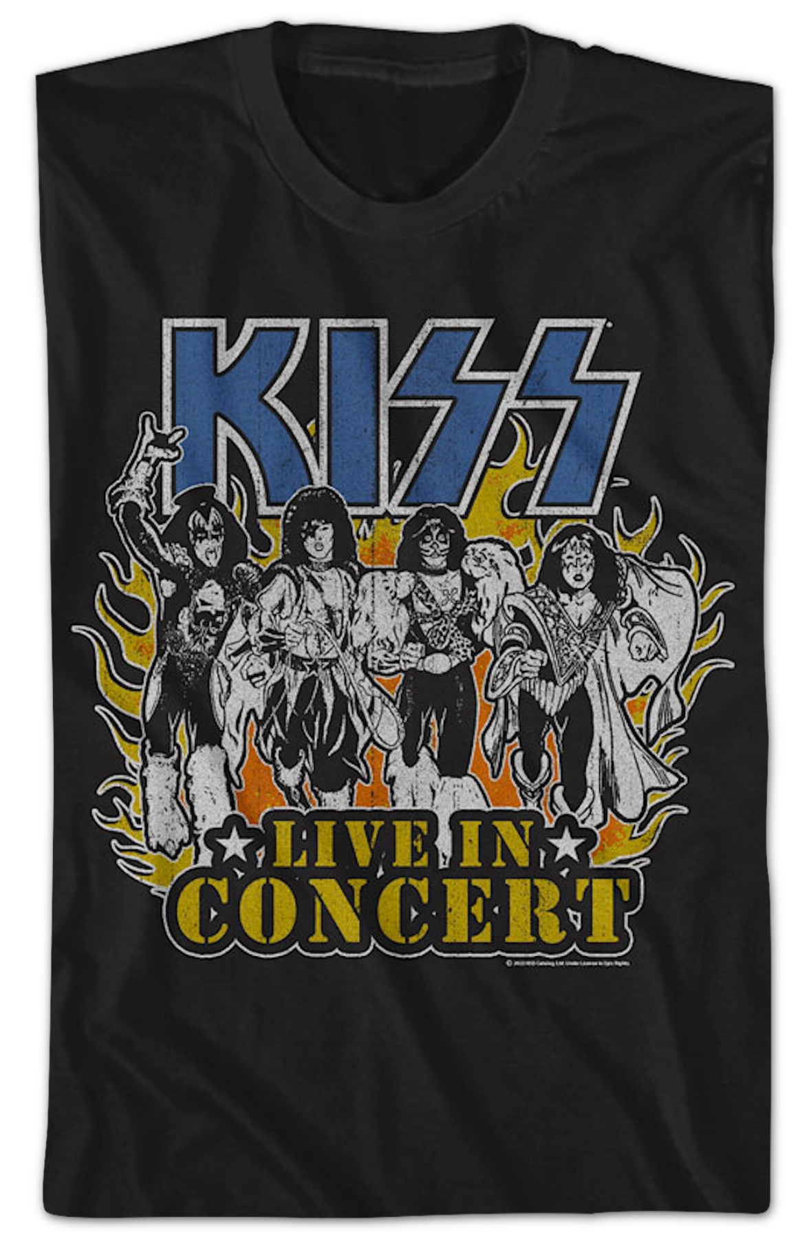 Live In Concert KISS T-Shirt product image 2