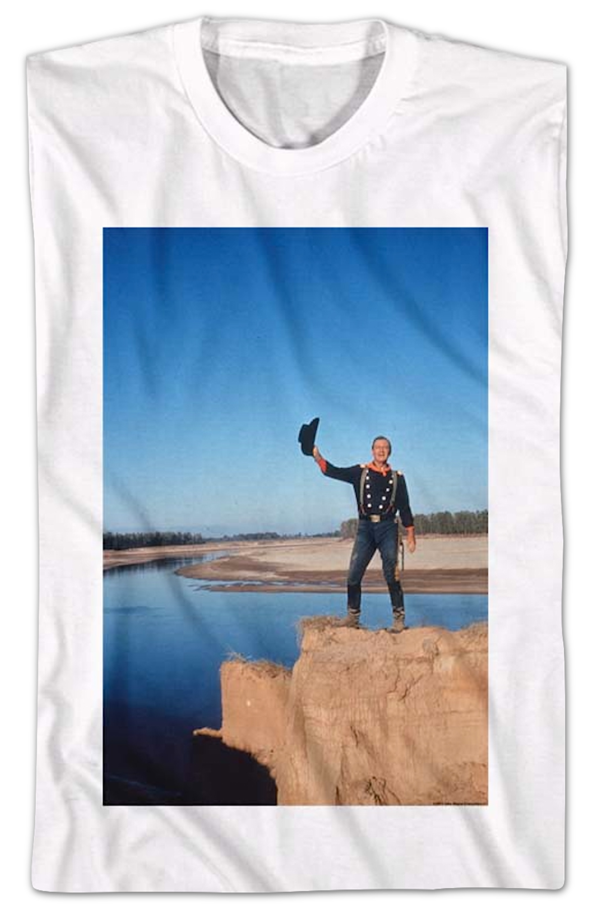 Living On The Edge John Wayne T-Shirt product image 2