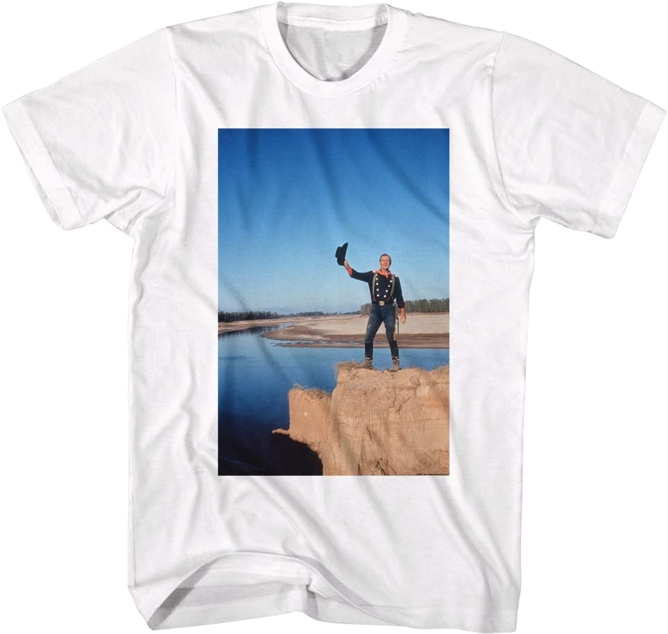 Living On The Edge John Wayne T-Shirt product image 1