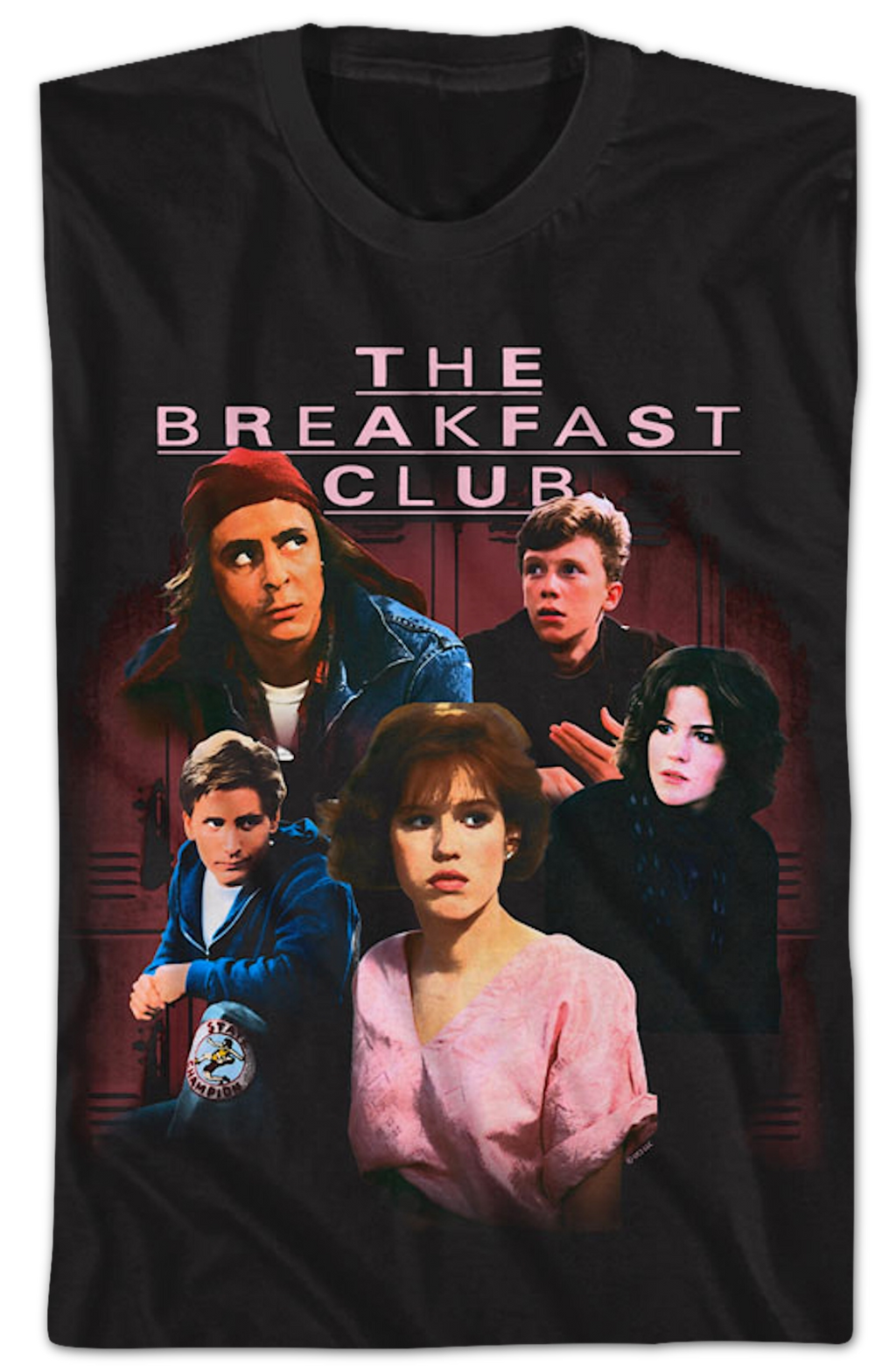 Locker Collage Breakfast Club T-Shirt product image 2
