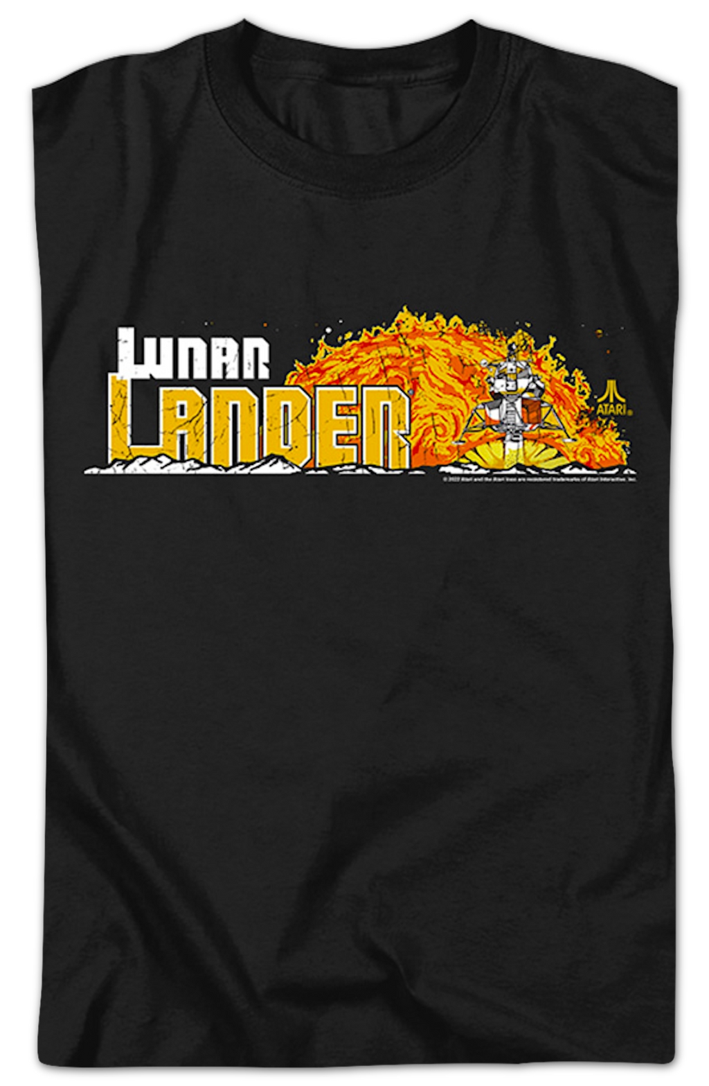 Lunar Lander Arcade Marquee Atari T-Shirt product image 2