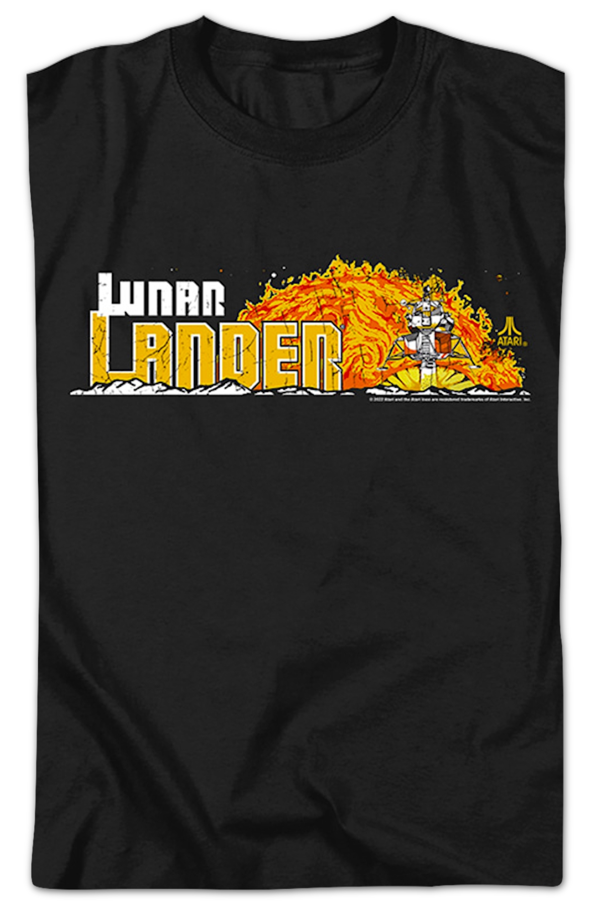 Lunar Lander Arcade Marquee Atari T-Shirt product image 2