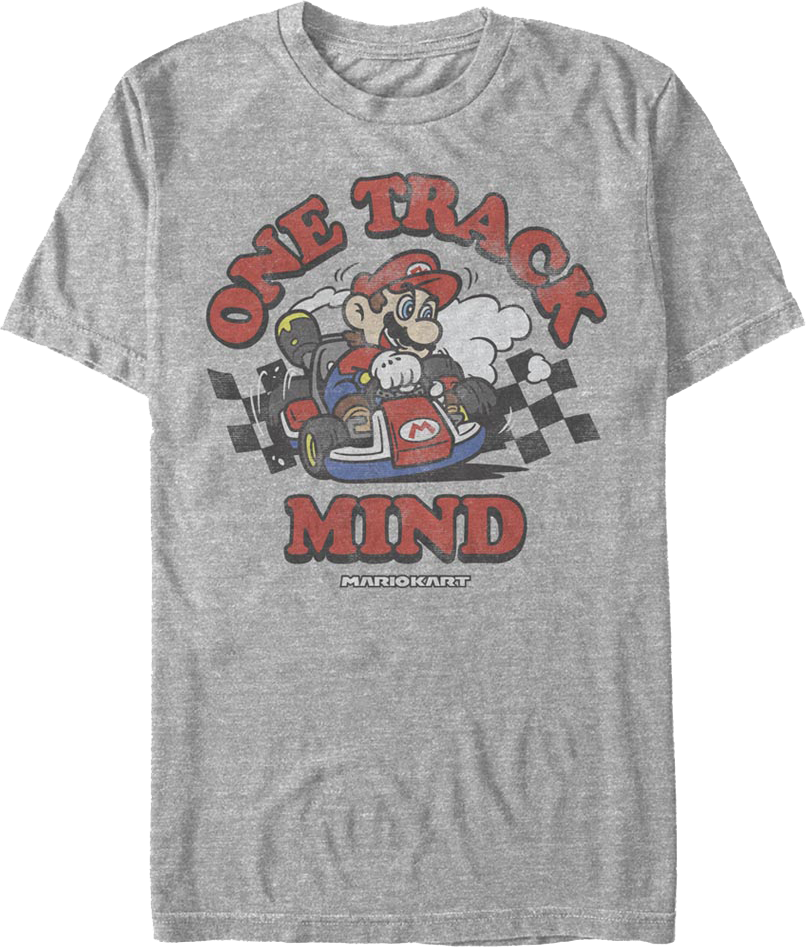 Mario Kart One Track Mind Super Bros. T-Shirt product image 1